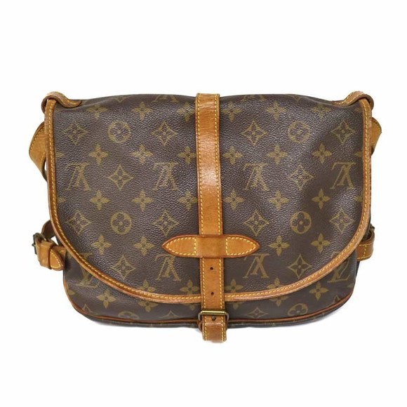Louis Vuitton Saumur Bag Brown Monogram 30 Shoulder - Picture 1 of 13